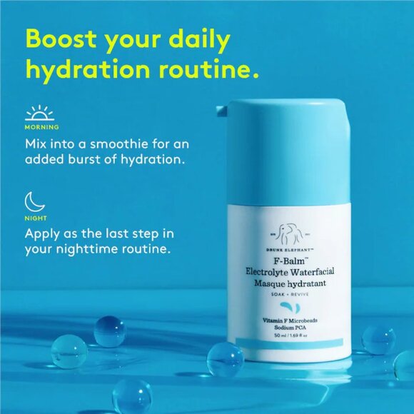 BNIB ✅ Drunk Elephant F-BALM Electrolyte Waterfacial Masque ✨NIB - Picture 13 of 16